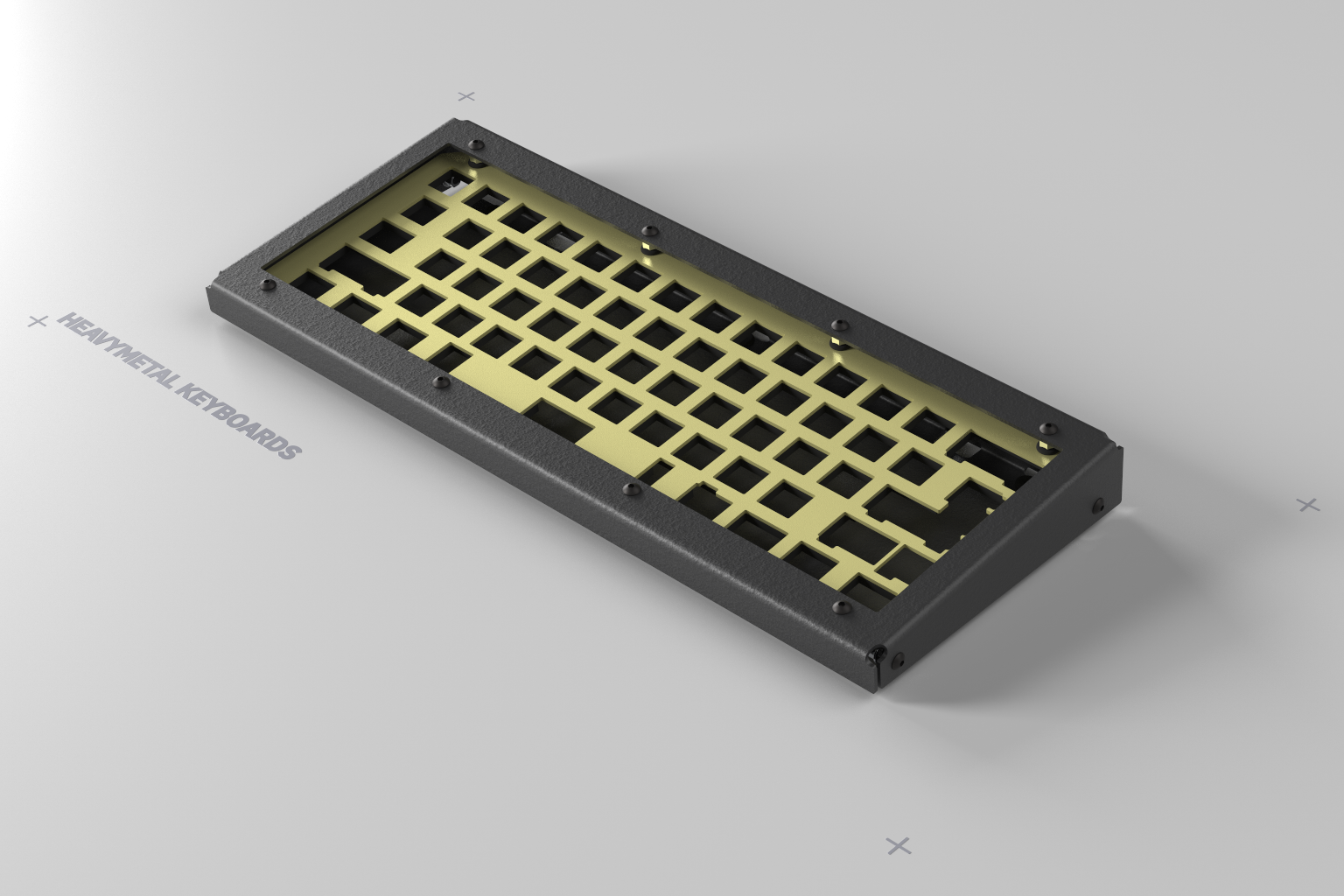 #plate_brass uni #foam_epdm #pcb_none